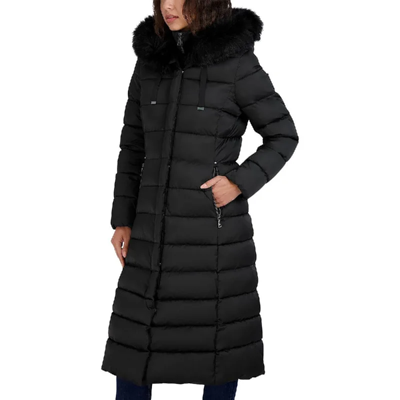 Tahari Womens Quilted Cold Weather Parka Coat