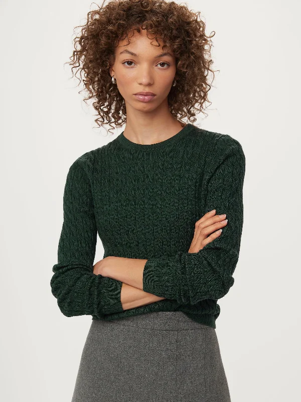 The Merino Wool Sweater  in Pine Grove